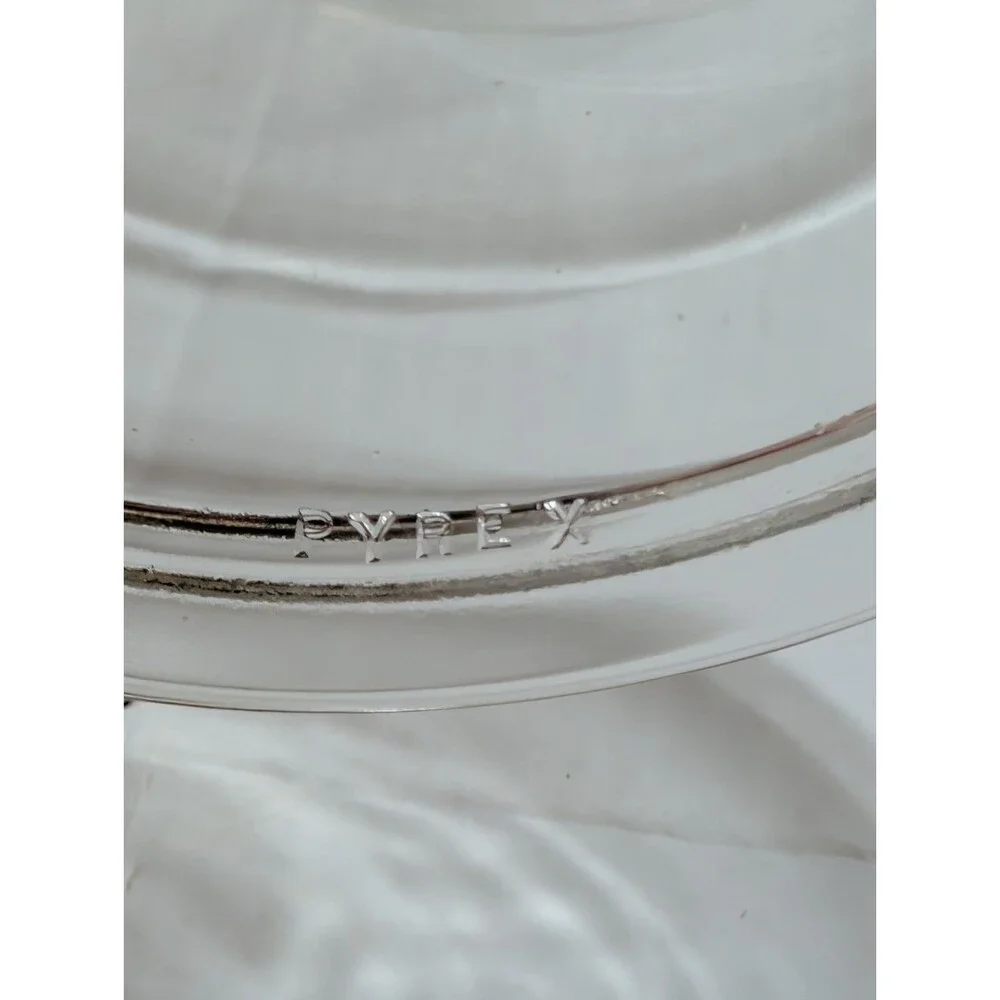 Vintage Pyrex 023 1.5 Qt Clear Glass Casserole Dish With 623-C Knob Lid